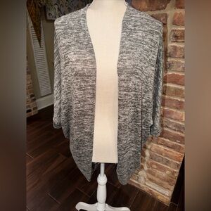 Rolla Coaster Women Green Size S Open Front Knit Shrug Cardigan 3/4 Sleeves Y2K